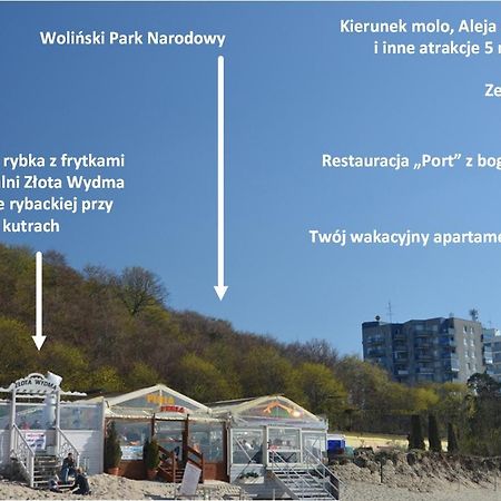 Maly Przytulny Apartament Z Widokiem Na Morze - Po Remoncie Apartment Мендзиздрое Екстериор снимка